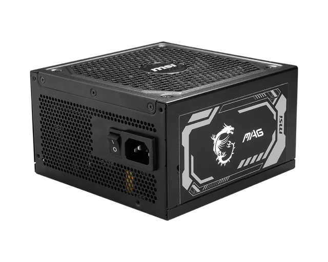 MSI MAG A1000GL PCIE5 1000 W · fotografía oficial.