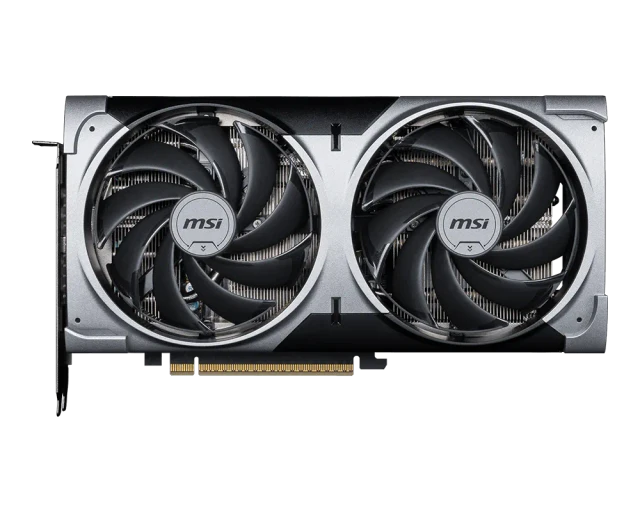 MSI GeForce RTX 5070 12G VENTUS 2X OC · fotografía oficial.
