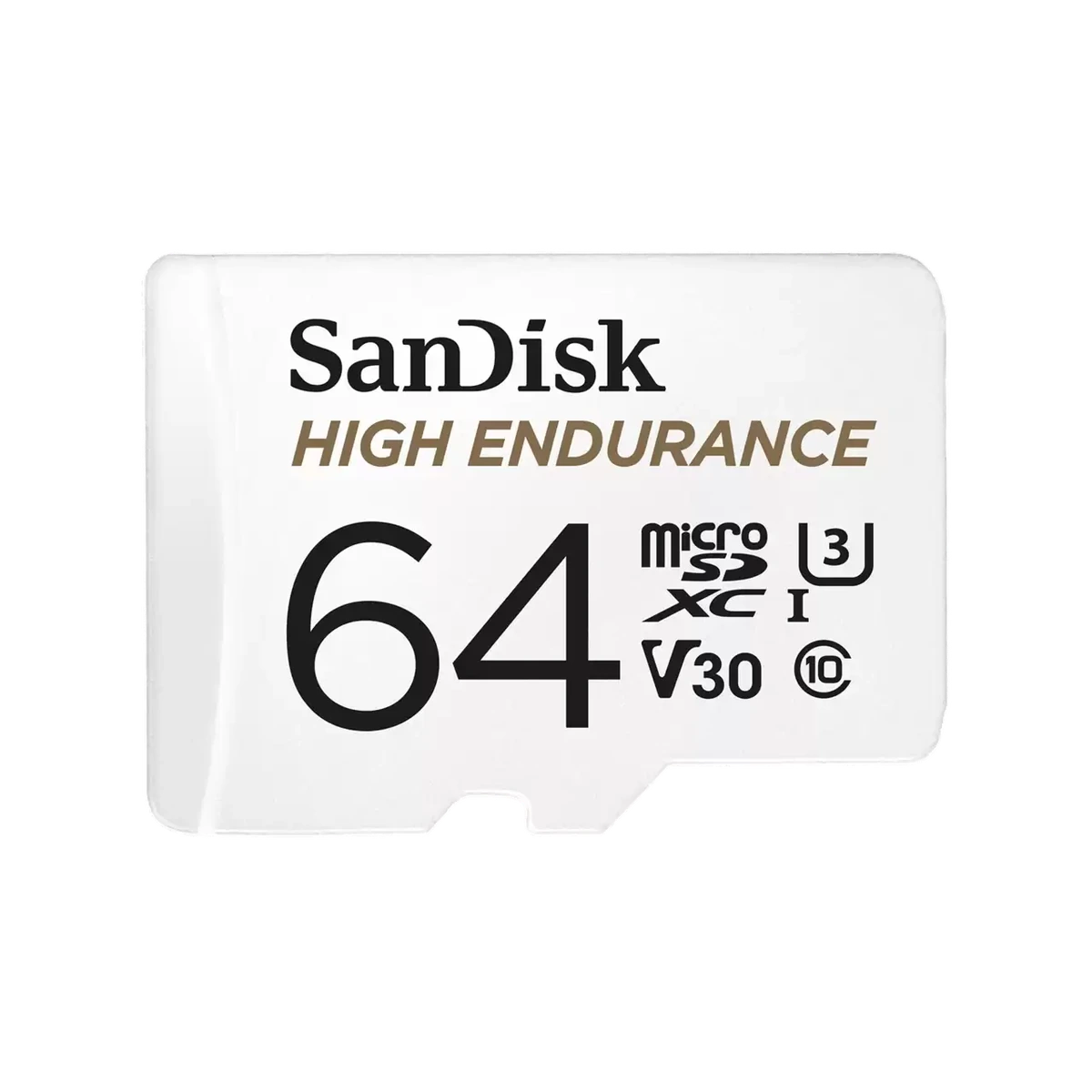Imagen del producto SanDisk High Endurance microSD 64 GB.