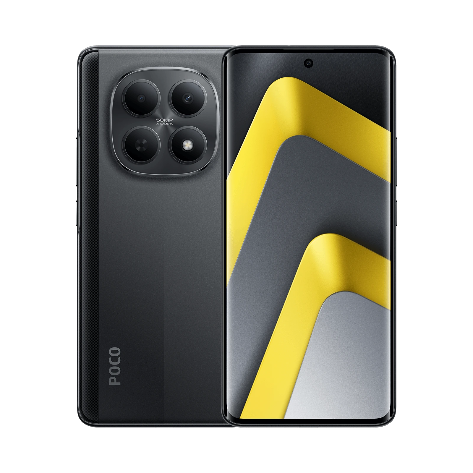 Xiaomi POCO M8 · 8 GB / 256 GB · Negro · imagen oficial de la serie.