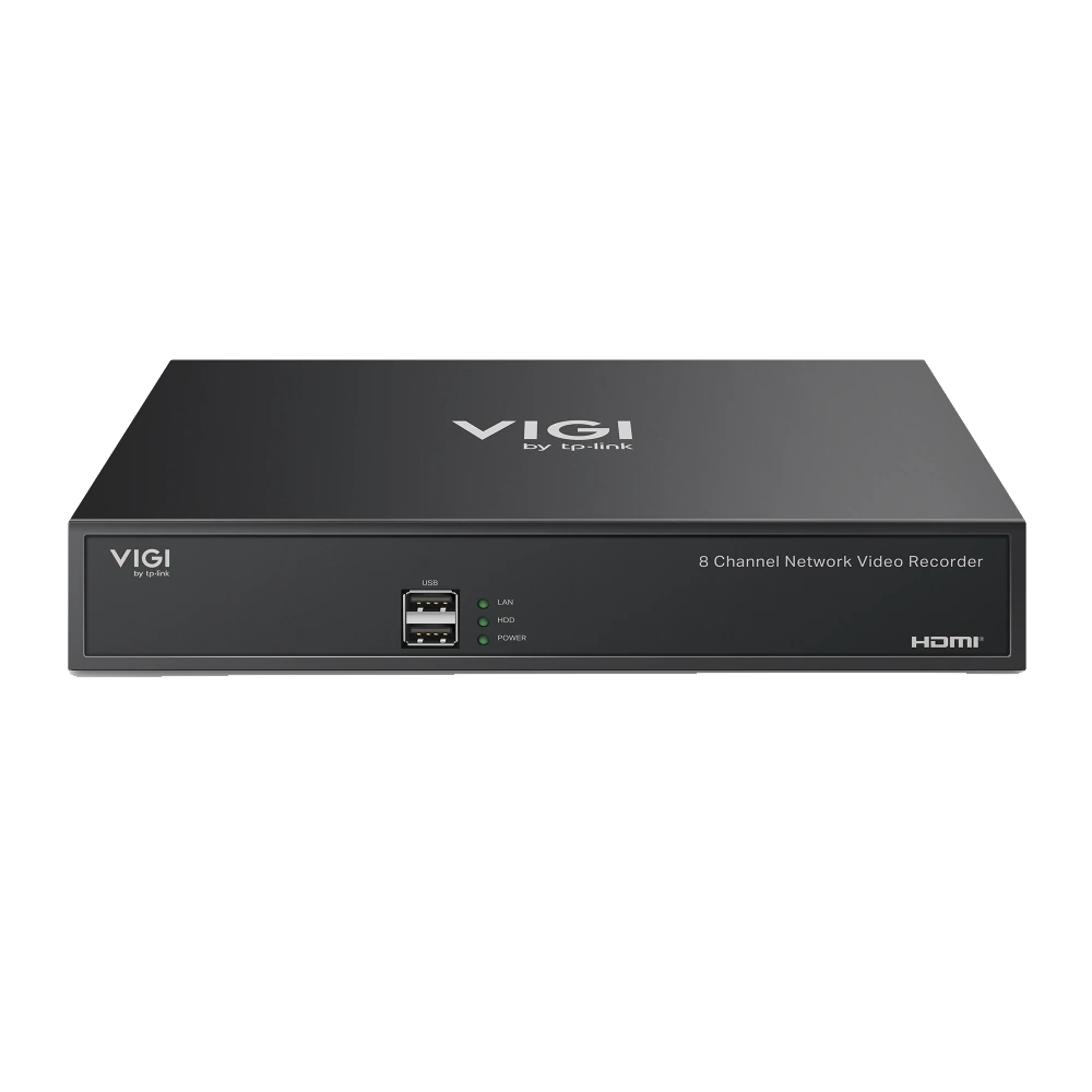 Imagen del producto TP-Link VIGI NVR1008H · NVR 8 canales.