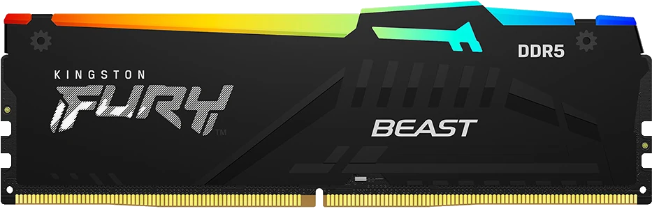 Imagen del producto Kingston FURY Beast RGB DDR5 32GB 6000 CL36 Negro.