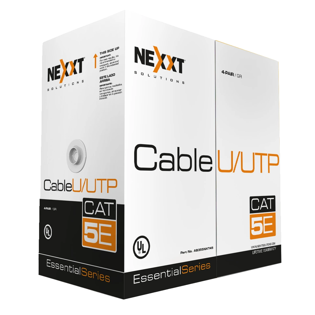 Imagen del fabricante de Nexxt Essential AB355NXT45 · UTP Cat5e · 305 m