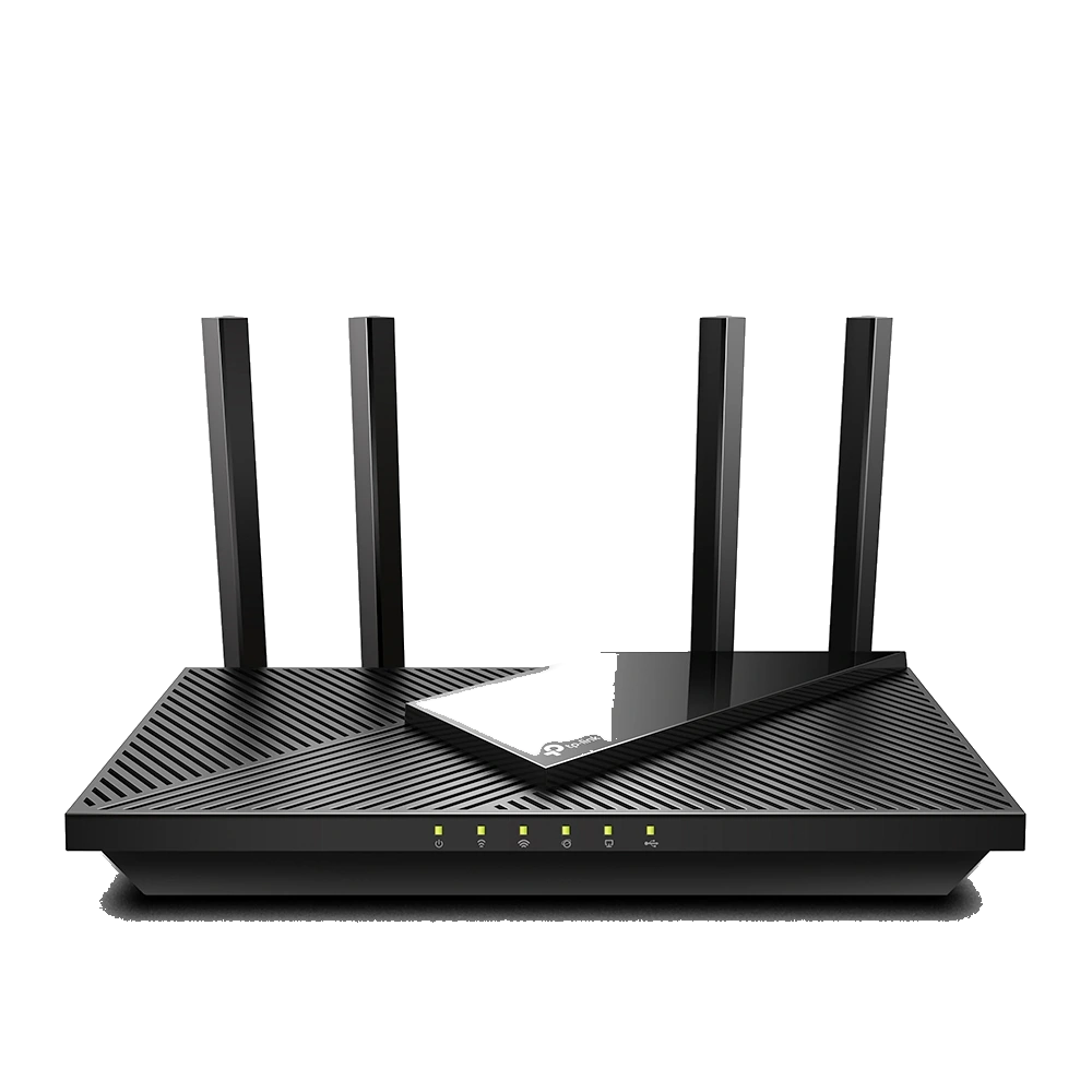 TP-Link Archer AX55: vista frontal, fotografía oficial del fabricante.